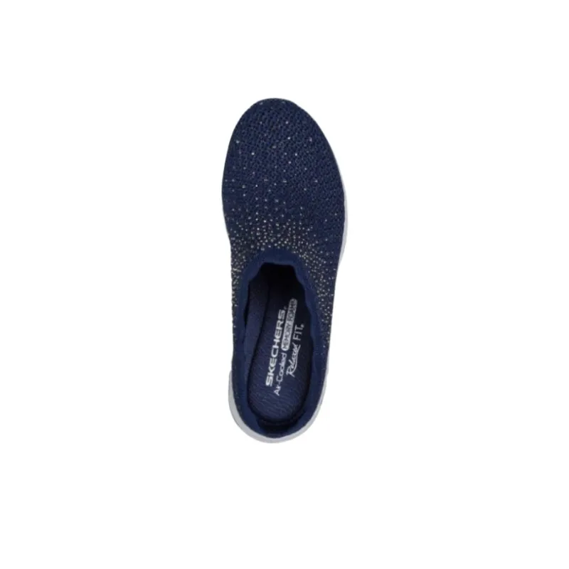 Skechers Commute Time Low Top Casual Shoes Women's Dark Blue-3