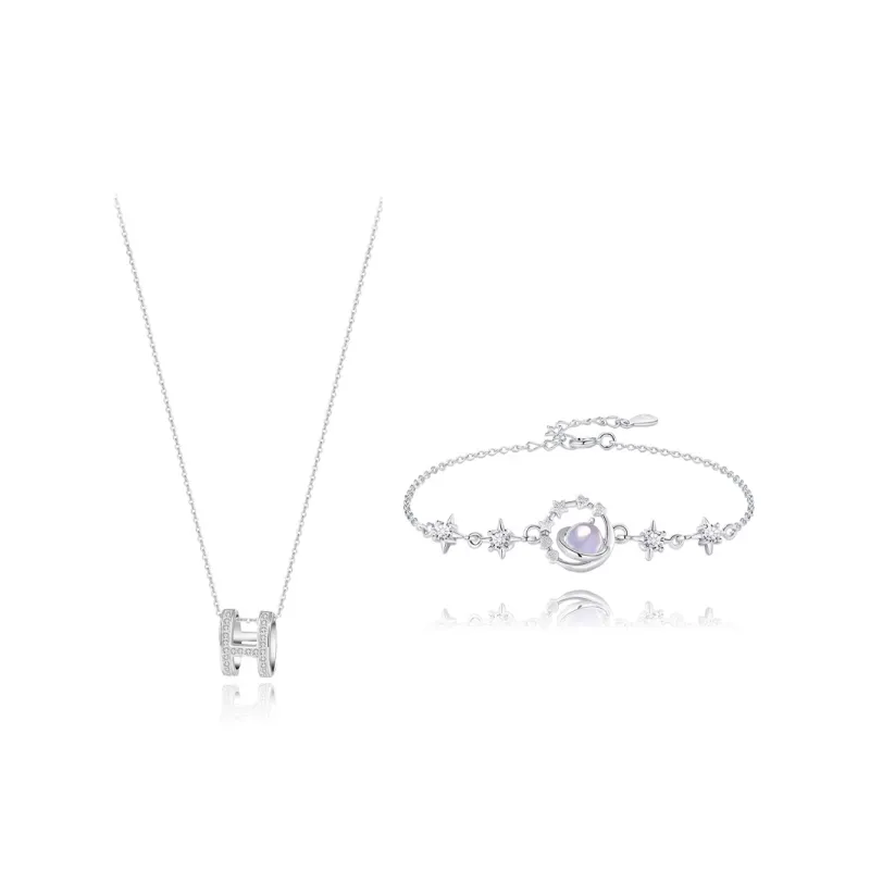 BLANK IN BLANK Sterling Silver Necklaces Women's-5