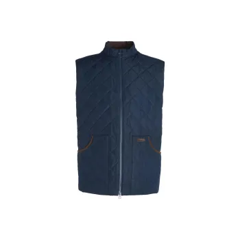 BARBOUR Vests Men Blue