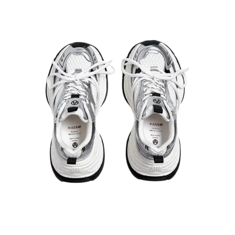 Acupuncture A Collection Breathable Low Top Chunky Sneakers Women's-3