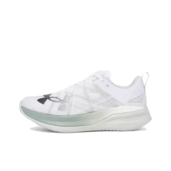 Under Armour VELOCITI PRO Low Top Running Shoes Unisex White Black Green