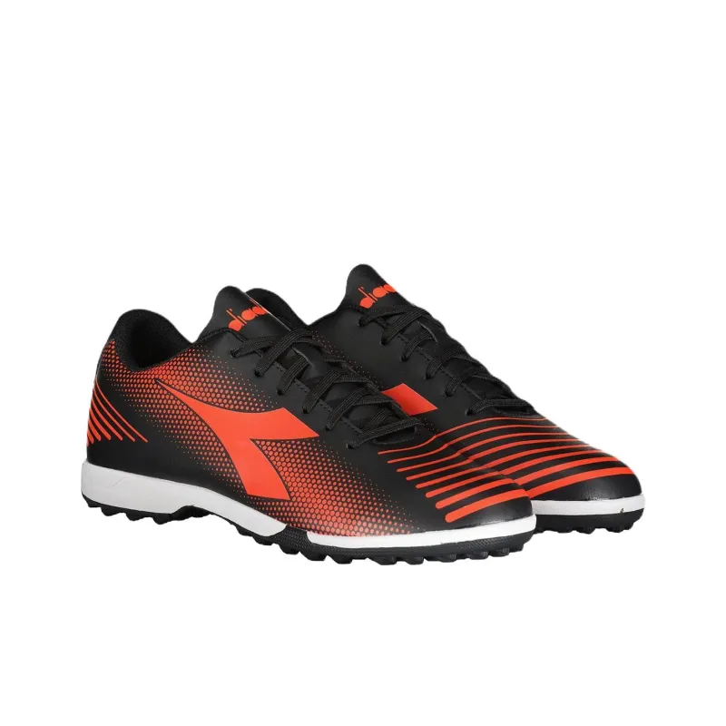 Diadora Rete Tf 3 Soccer Shoes Men's Red Black-2