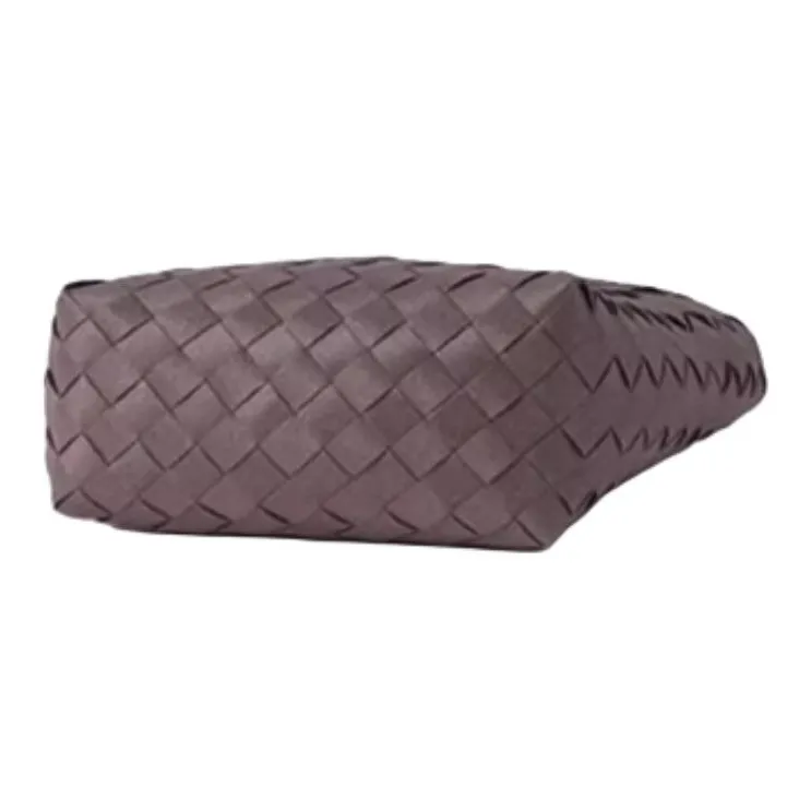 MUJI Polyethylene Handbag Women's Gray/Black/Pink-17