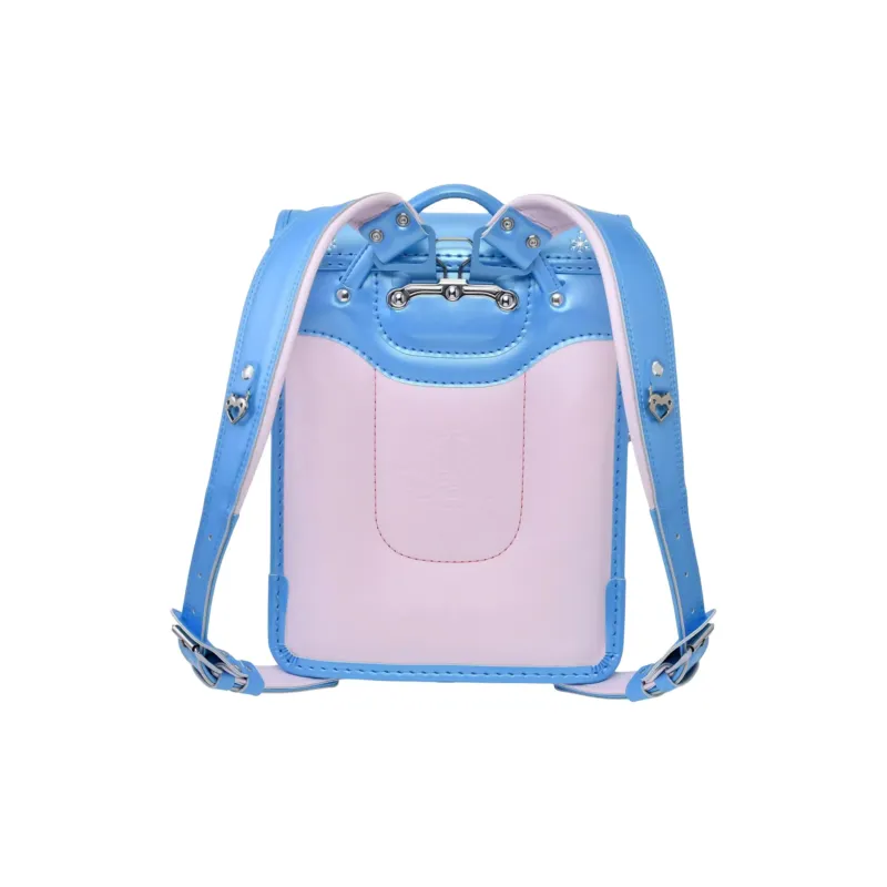 Disney Frozen Series Artificial Leather Backpack Kids' Blue-2
