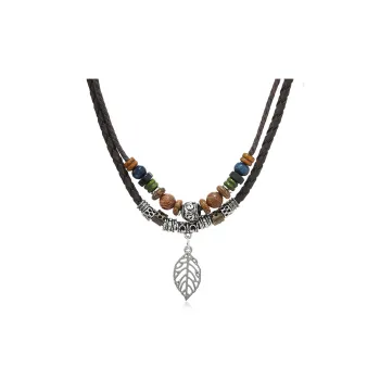 CHRROTA Leather Necklaces Unisex