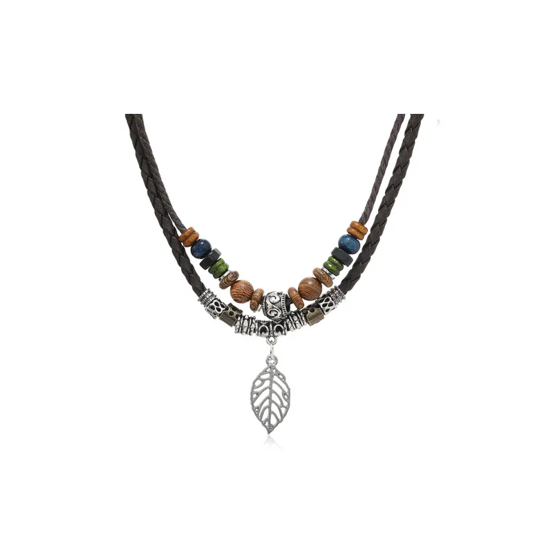 CHRROTA Leather Necklaces Unisex-0