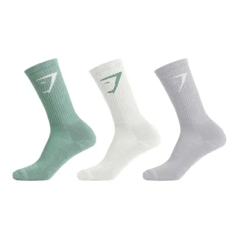 GYMSHARK Mid Calf Socks Unisex 3 Pack