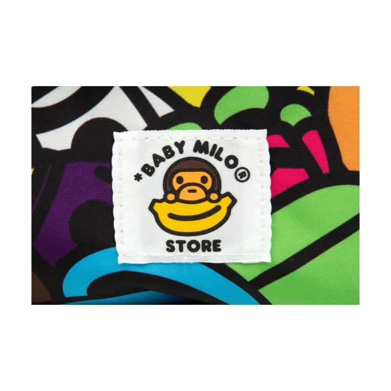 BABY MILO STORE BY A BATHING APE Fabric Backpack Unisex Camouflage-4