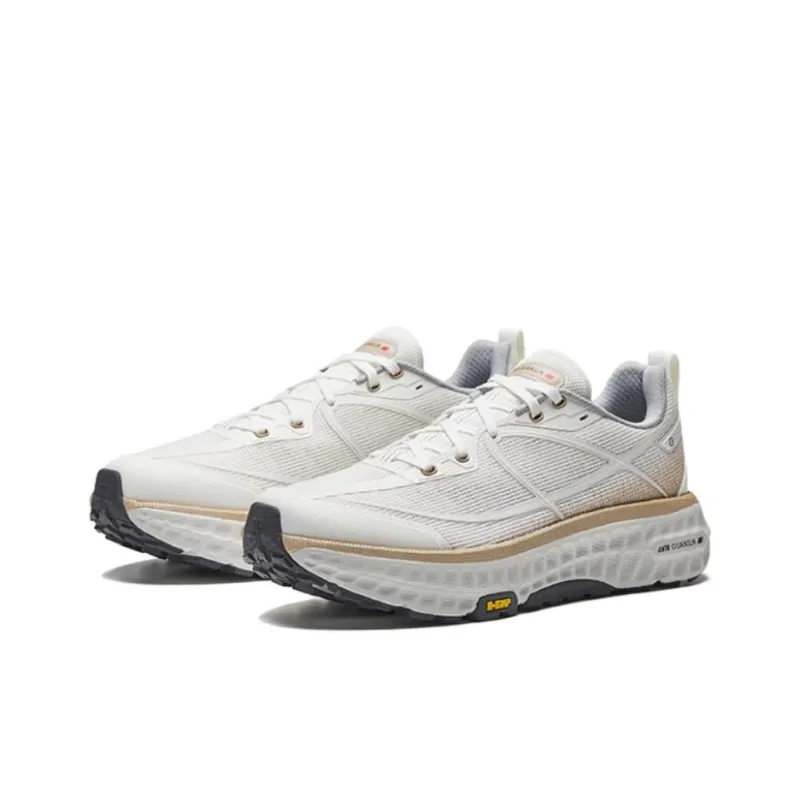 Anta Breathable And Slip Resistant Low Top Casual Running Shoes Men's White-2