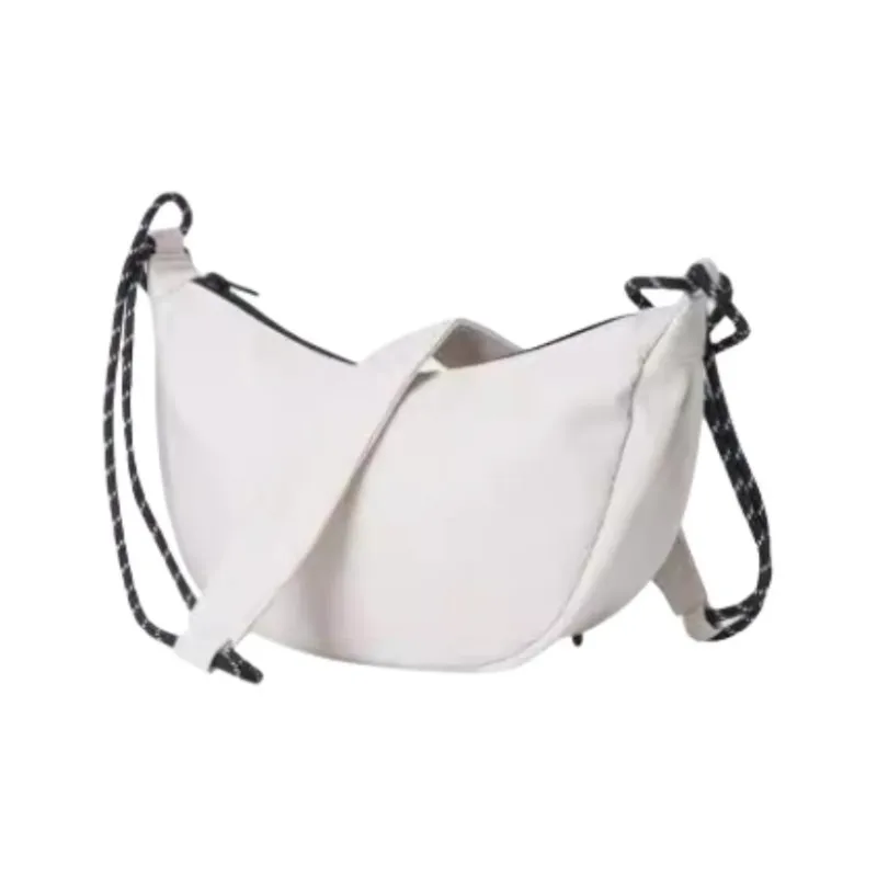 New Balance Fabric Shoulder Bag, Crossbody Bag Regular Unisex Ecru-1