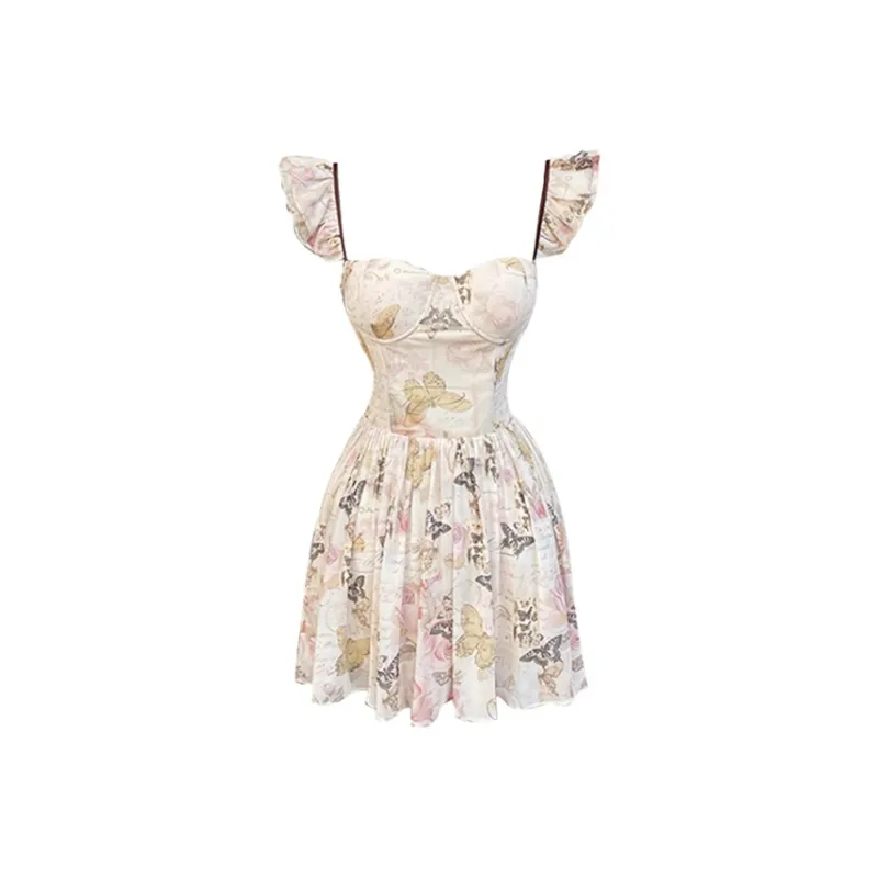 GUOZHEN Short Sleeved Dress Women's-5