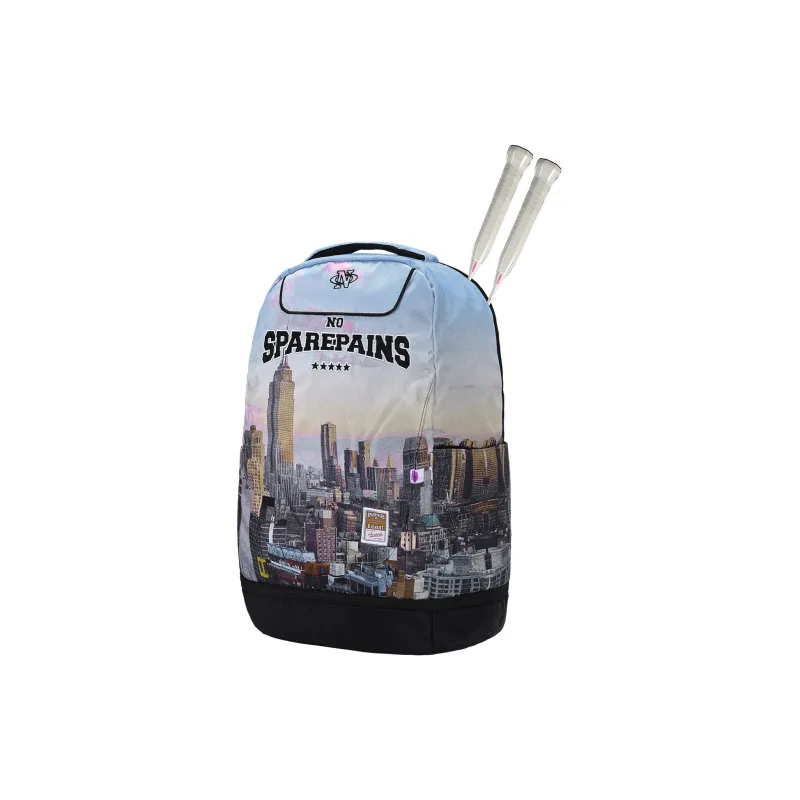 Spare No Pains. Polyester Backpack Unisex Multicolor-6