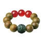 [Chinese Zodiac Rabbit]Green Sandalwood Beaded Bracelet