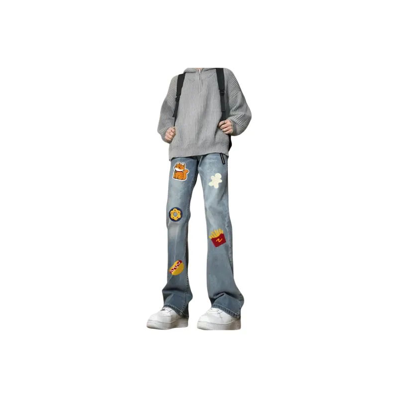 SUNSETMONENT Jeans Unisex-12