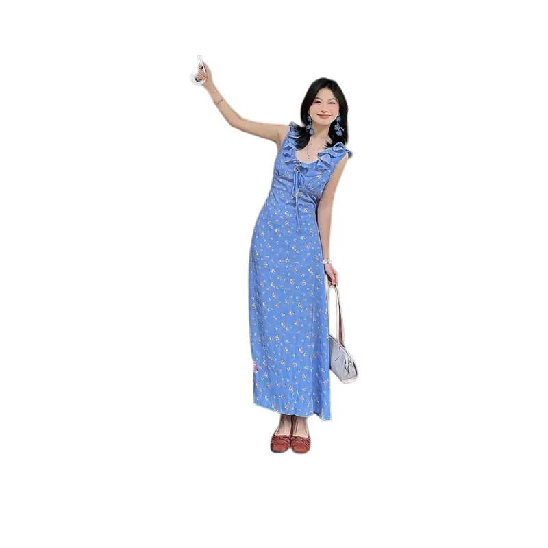 ERIRI Sleeveless Dresses Women's-3