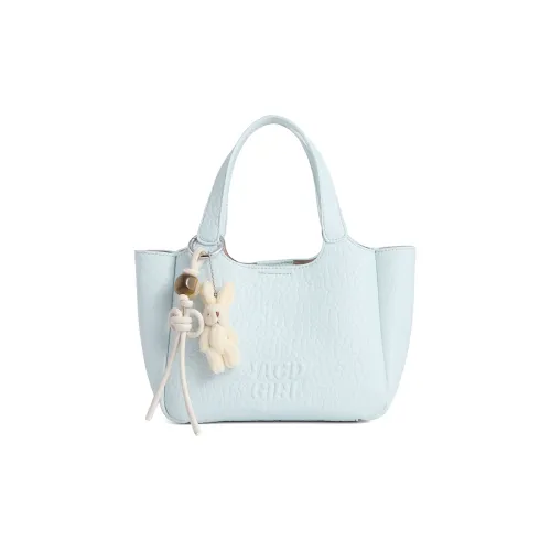 JACD PU Handbag Women's Silver/Blue