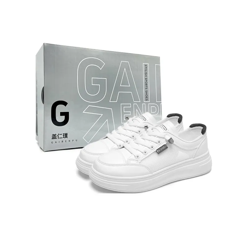 Gai Renpu Slip Resistant, Lightweight, And Breathable Low Top Skateboard Shoes Women's-6