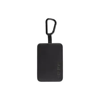 Lululemon SLNSH Collaboration Artificial Leather Card Holder Unisex Black