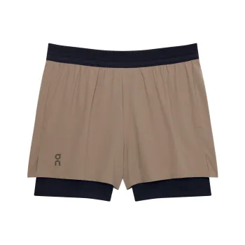 On Performance Sports Shorts Women's Brown