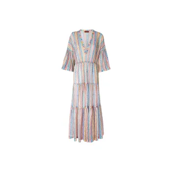 MISSONI Long Sleeved Dress Women's Multicolor