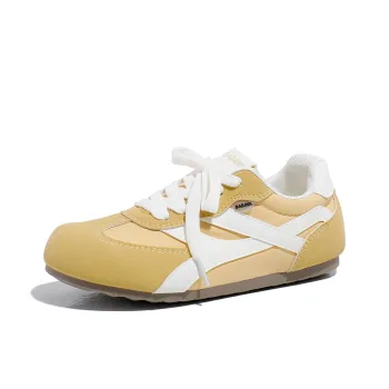 Babaya Casual Shoes Women's Low Top Beige/Pink/Yellow