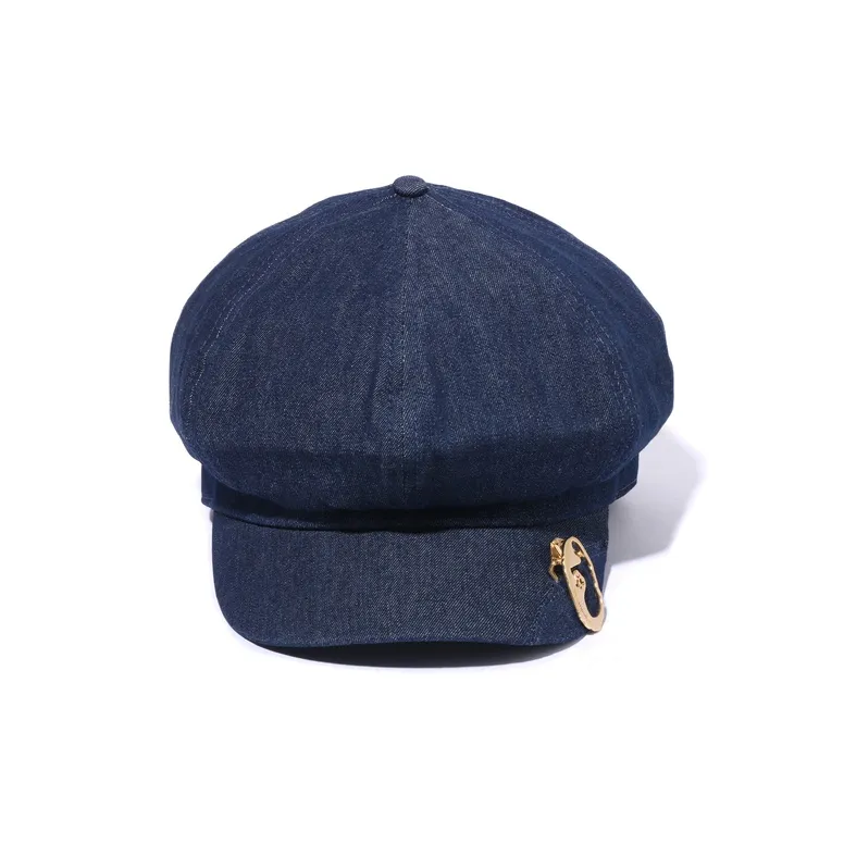 Bape Denim Newsboy Hat-1