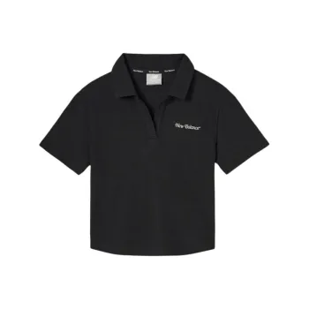 New Balance Polo Shirt Women's Black