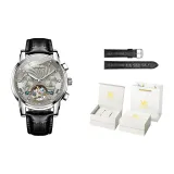 Black Leather True Gray[Luxury Box Included]
