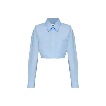 DSQUARED 2 Cropped Cotton Shirt