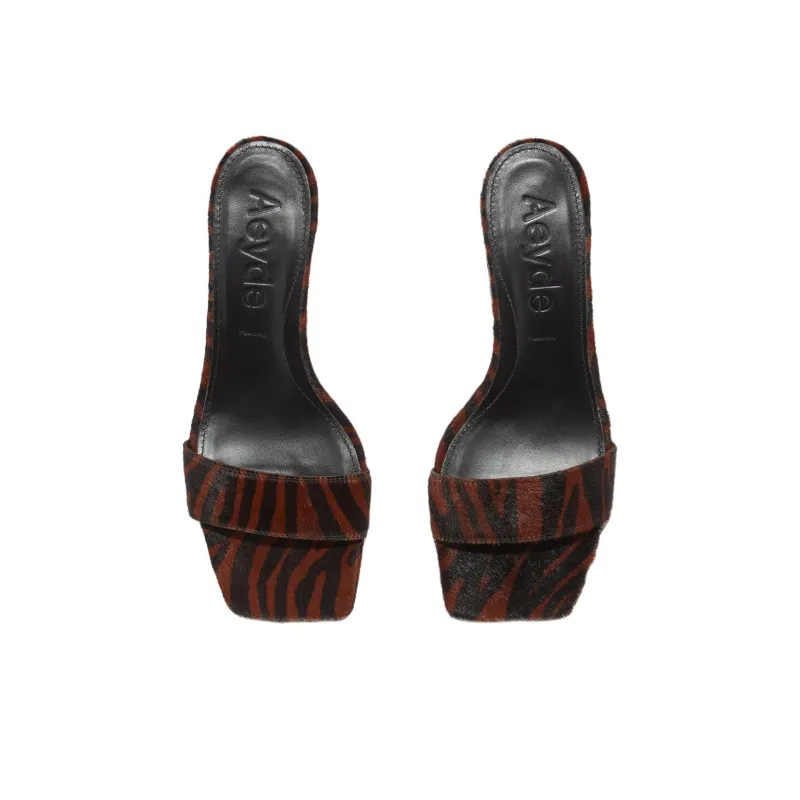 Aeyde Slide Slippers 5.5cm Women's Brown-2