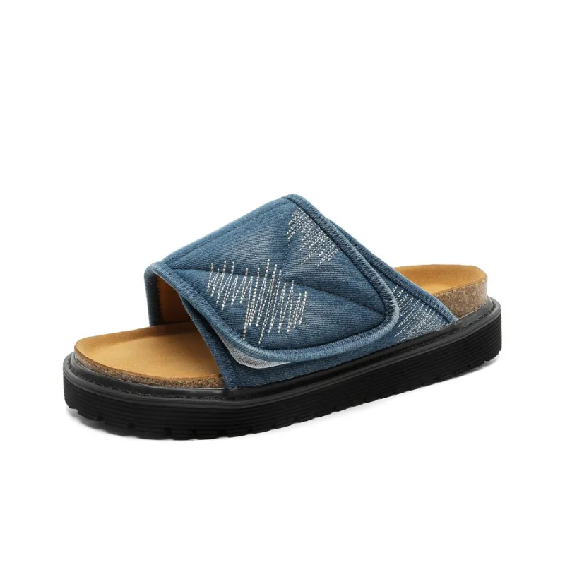 Bellum Han Rubber Sole Quiet Slip Resistant Slide Slippers Unisex-6