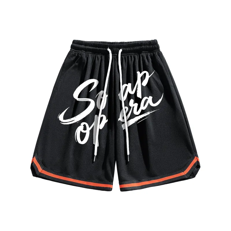 SOAP OPERA Basketball Shorts Unisex-5