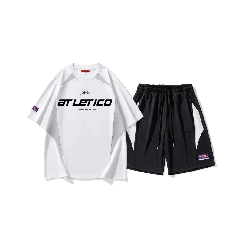 ATLETICO DE MADRID 1903 Casual Sportswear Unisex 2 Piece Set-2