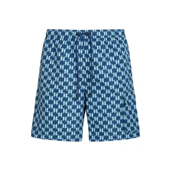 KARL LAGERFELD / Karl Lagerfeld Jeans Monogram pattern Swim Shorts