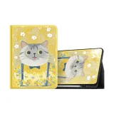 Floral Yellow Kitten