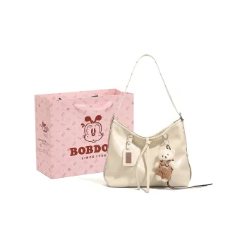 BOBDOG PU Shoulder Bag Tubas Women's Khaki/Black