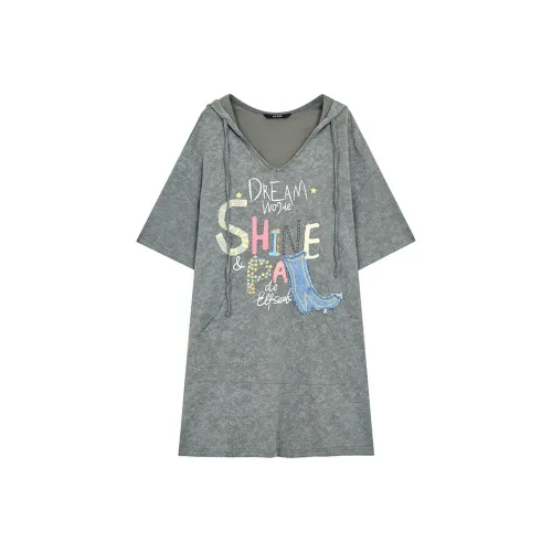 ELF SACK Short Sleeved Dress Women's