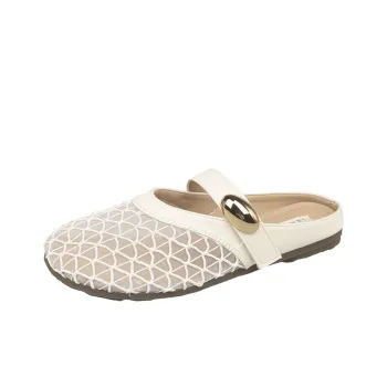 WUJI Odor Resistant Slip Resistant Closed Toe Slippers Women's