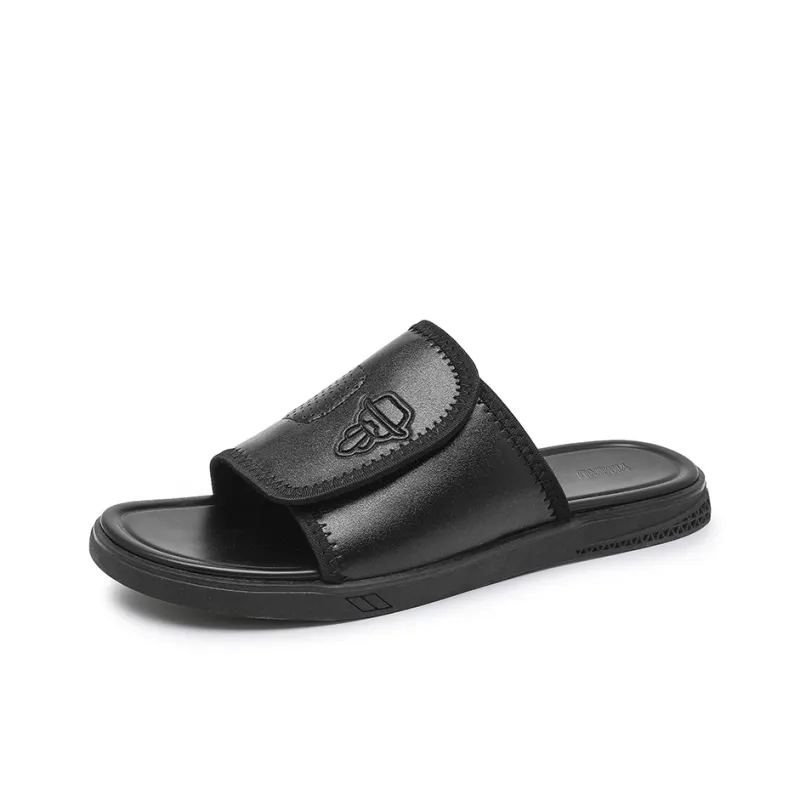 Eminu Slide Slippers Men's Black-1