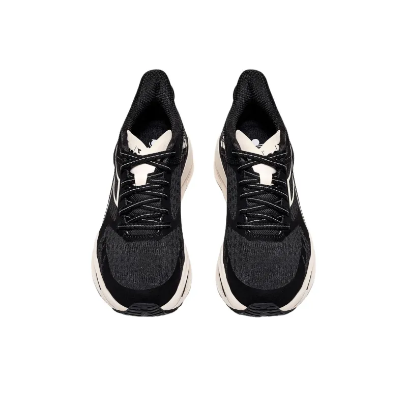 Diadora Anti Slip Wear Resistant Low Top Casual Training Running Shoes Women's Black-2
