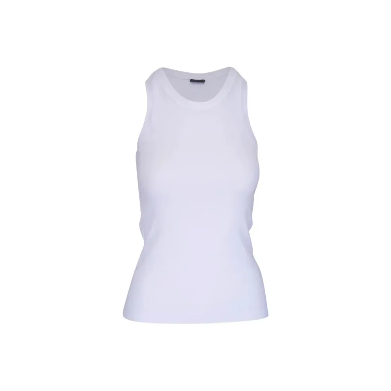 Brunello Cucinelli Fitted Tank Top-0