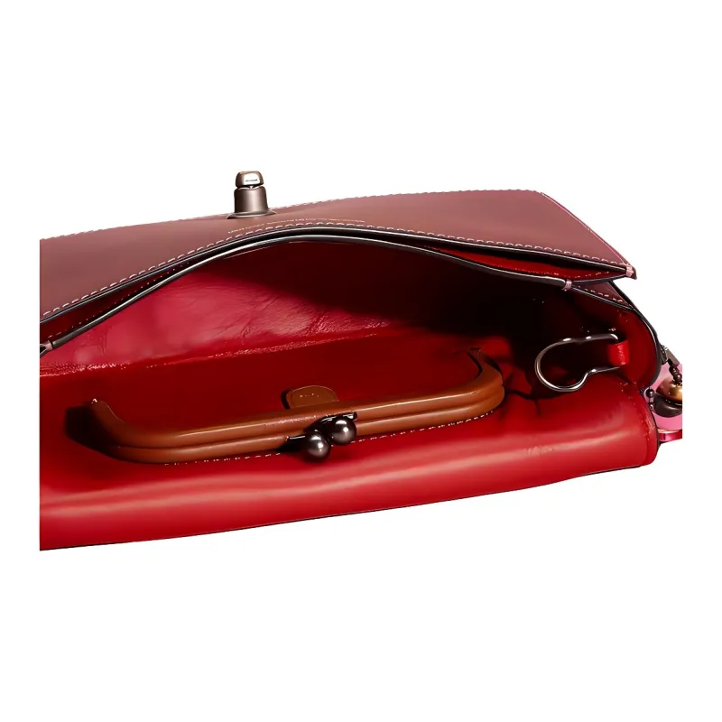 COACH Foldover Crossbody Bags-4