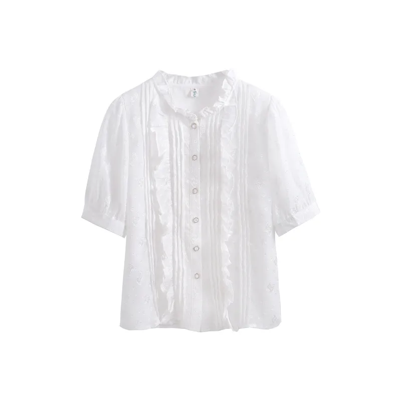 OZVO Shirts Women's White-0
