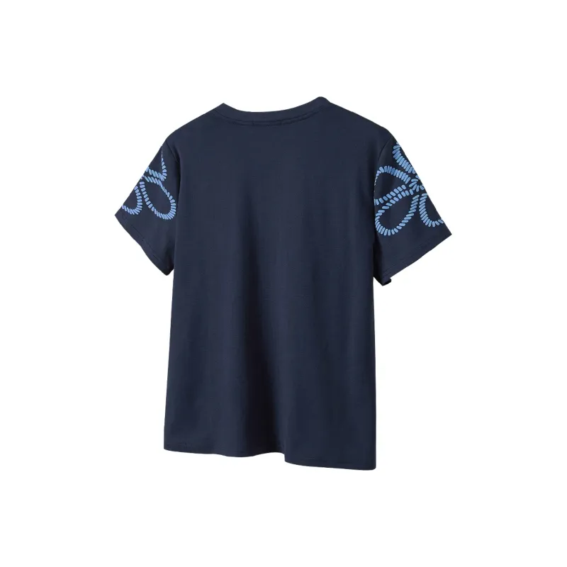 TOUCH T Shirts Women's Navy Blue-1