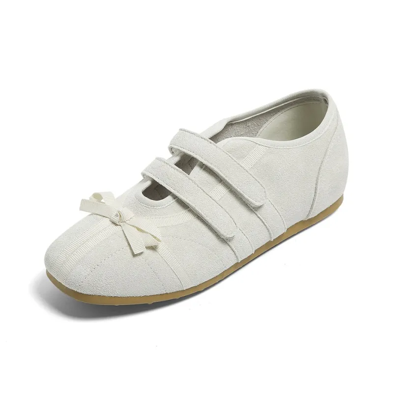 HUANQIU Slip Resistant, Abrasion Resistant, Lightweight Low Top Casual Shoes Women's Beige-2