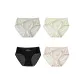 4 Pack Gray+Skin+Black+Pink
