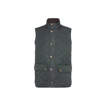 BARBOUR Vests Men Gray