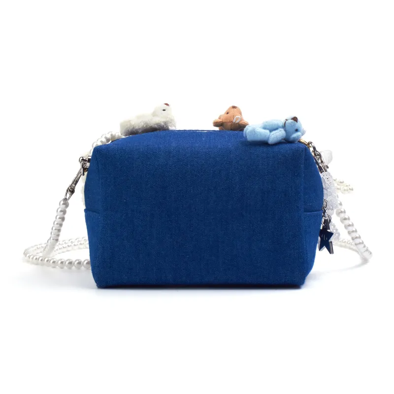 DIOR Amber Pretty Blue Rabbit Denim Make up Tools 1 Pc-3