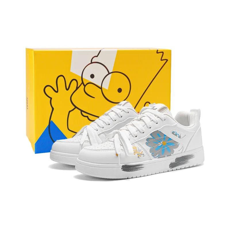 The Simpsons Anti Slip Wear Resistant Low Top Skateboard Shoes Unisex-20