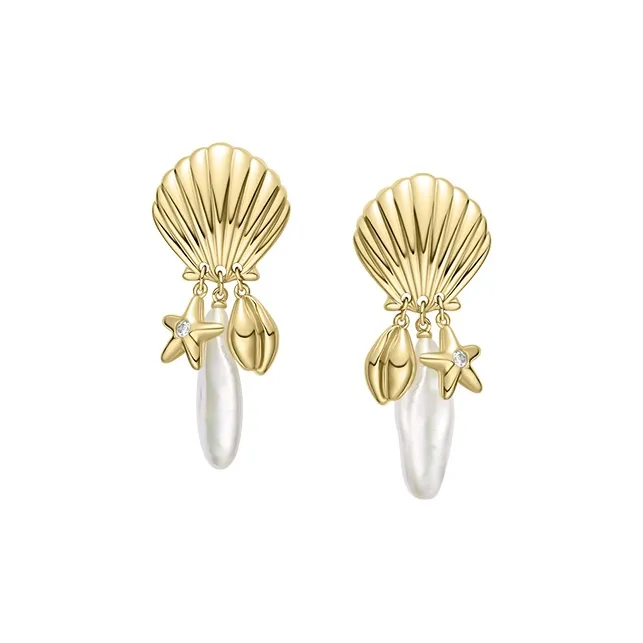HEFANG S925 Silver Earrings Women's-0